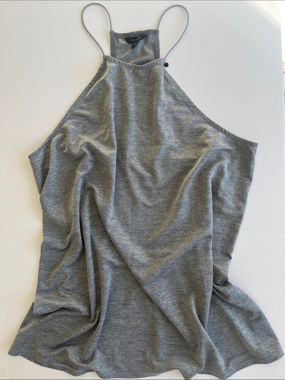 GUESS Gray Racerback tank Size Medium